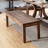  Furniture of America Gianna Bench CM3829BN-W IMAGE 3