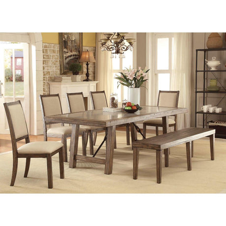  Furniture of America Colette Bench CM3562BN-S IMAGE 6