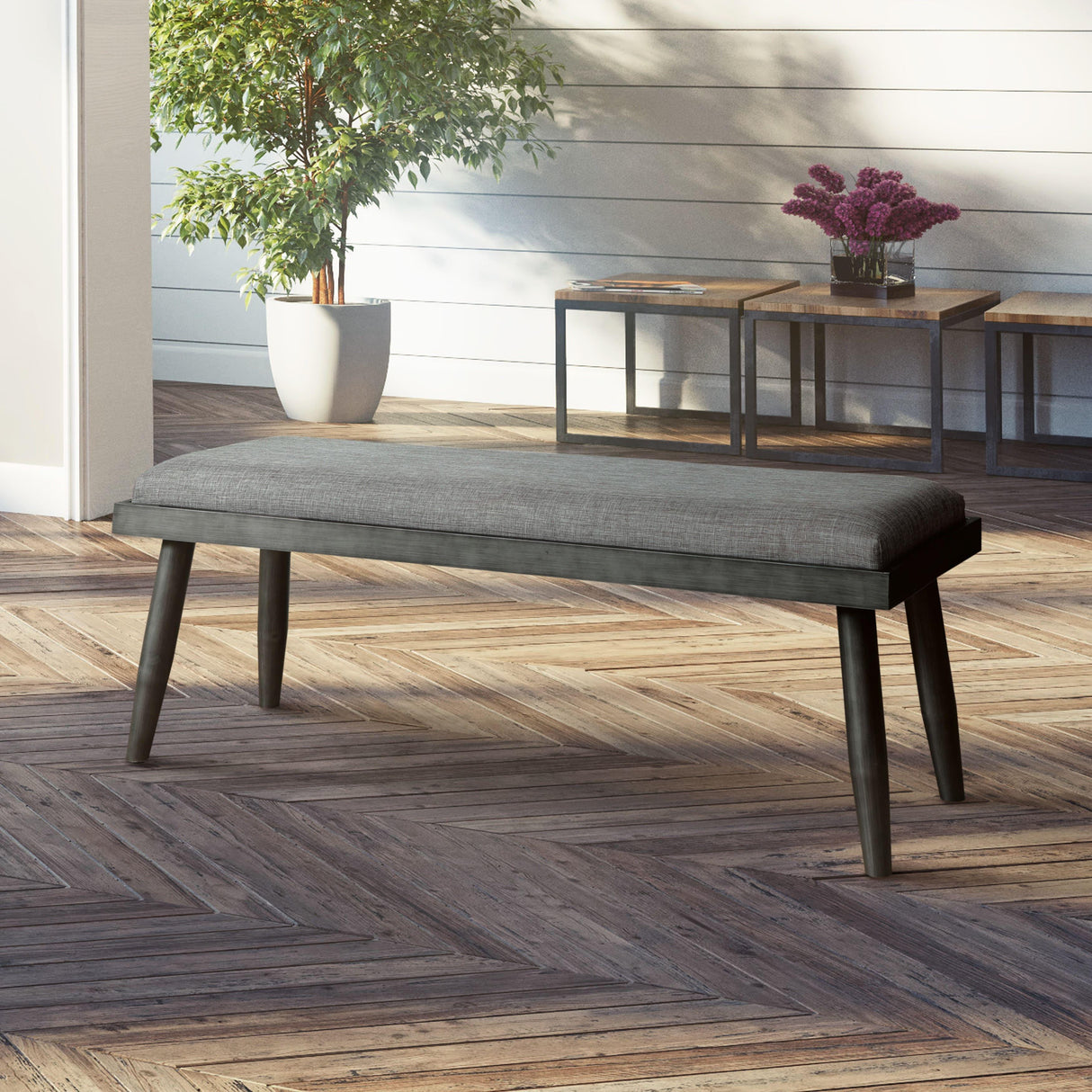  Furniture of America Vilhelm Bench CM3360BN IMAGE 3