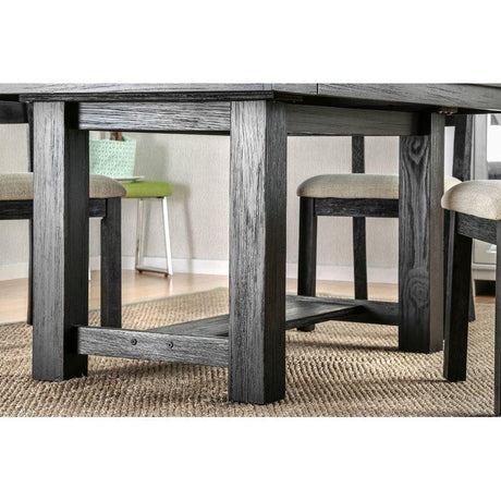  Furniture of America Thomaston Dining Table with Trestle Base CM3543T-TABLE IMAGE 2