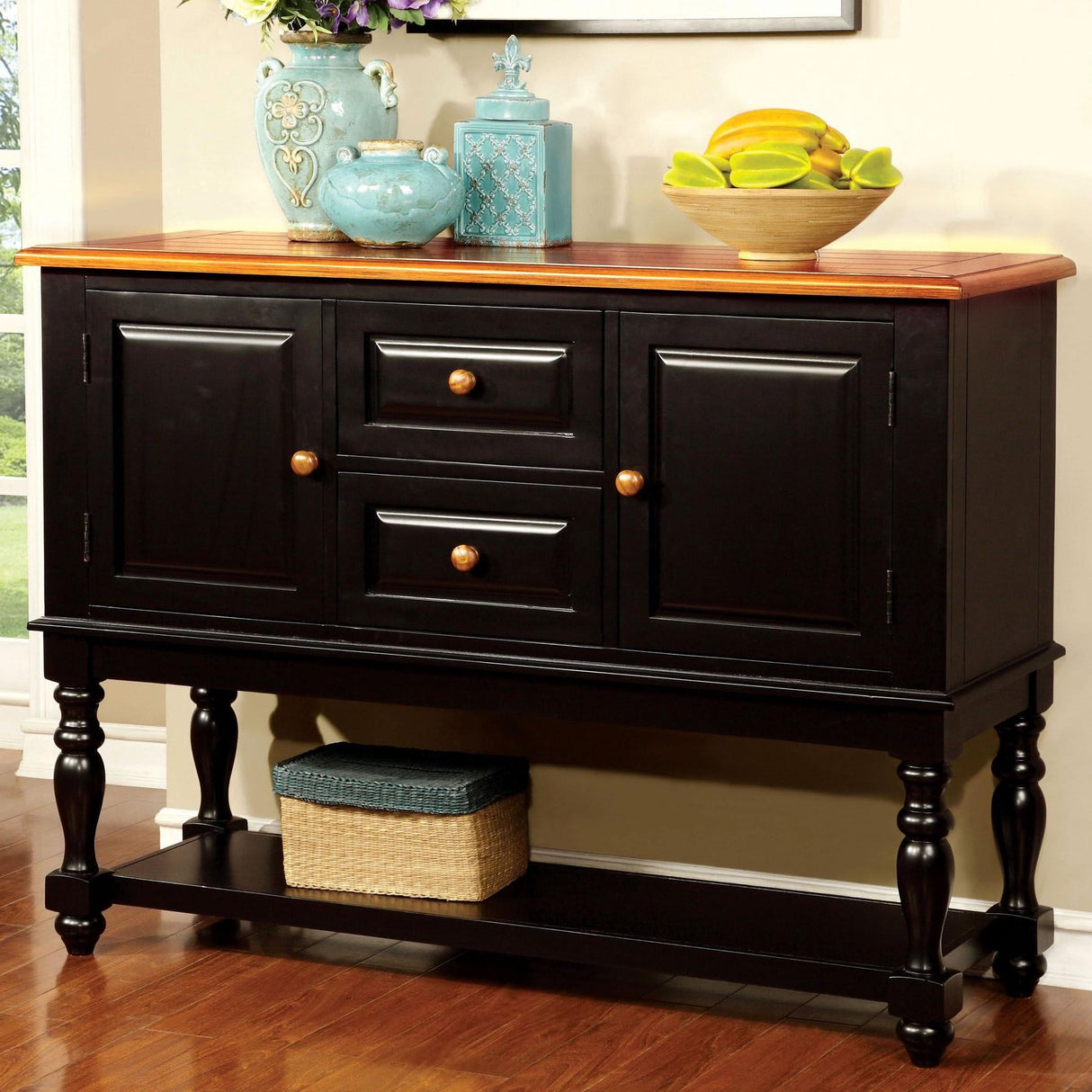  Furniture of America Mayville Server CM3431SV IMAGE 1
