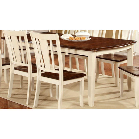  Furniture of America Dover Dining Table CM3326WC-T IMAGE 2