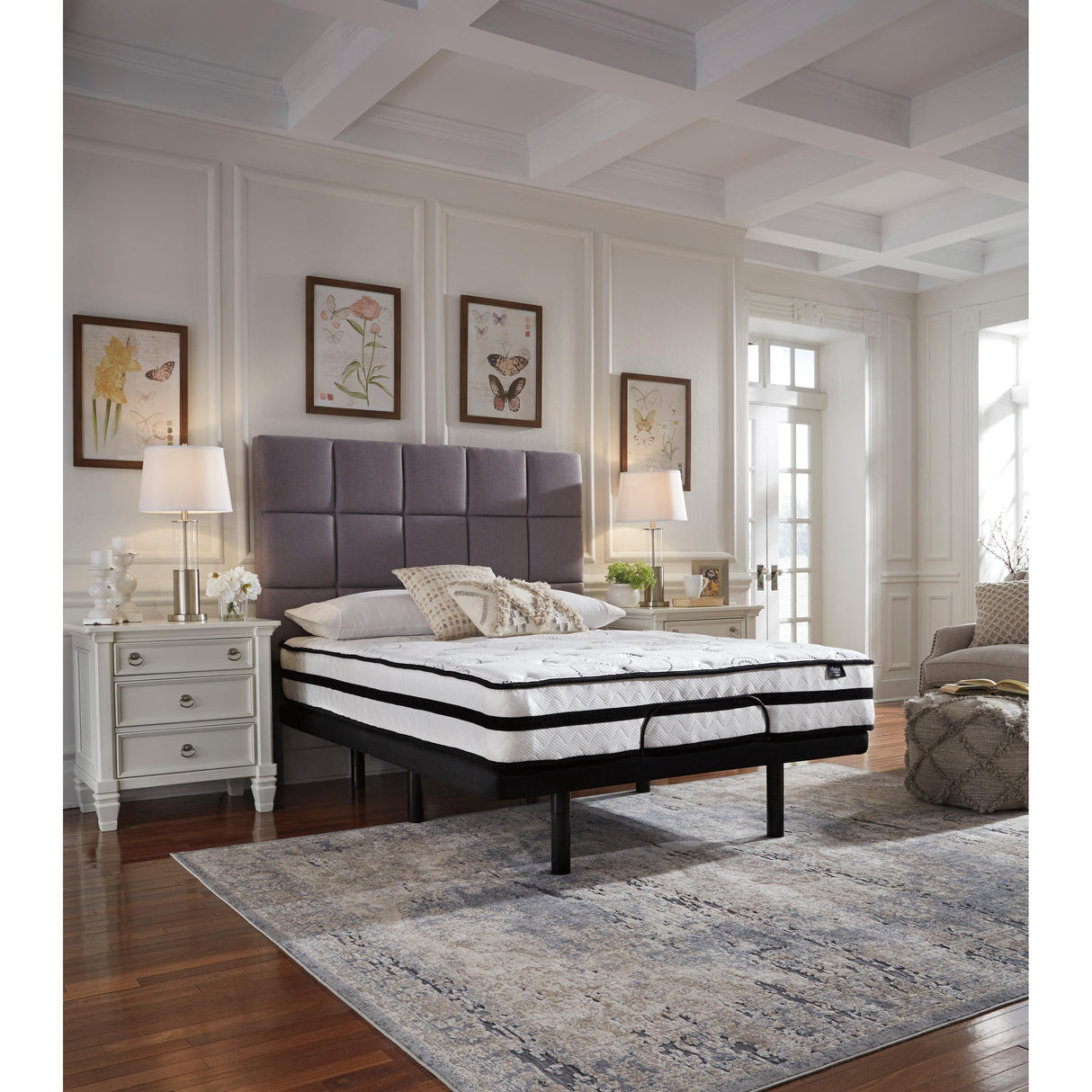  Sierra Sleep Chime 10 Inch Hybrid M69631 Queen Mattress IMAGE 13