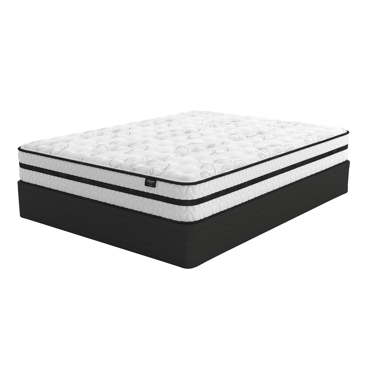  Sierra Sleep Chime 10 Inch Hybrid M69631 Queen Mattress IMAGE 2