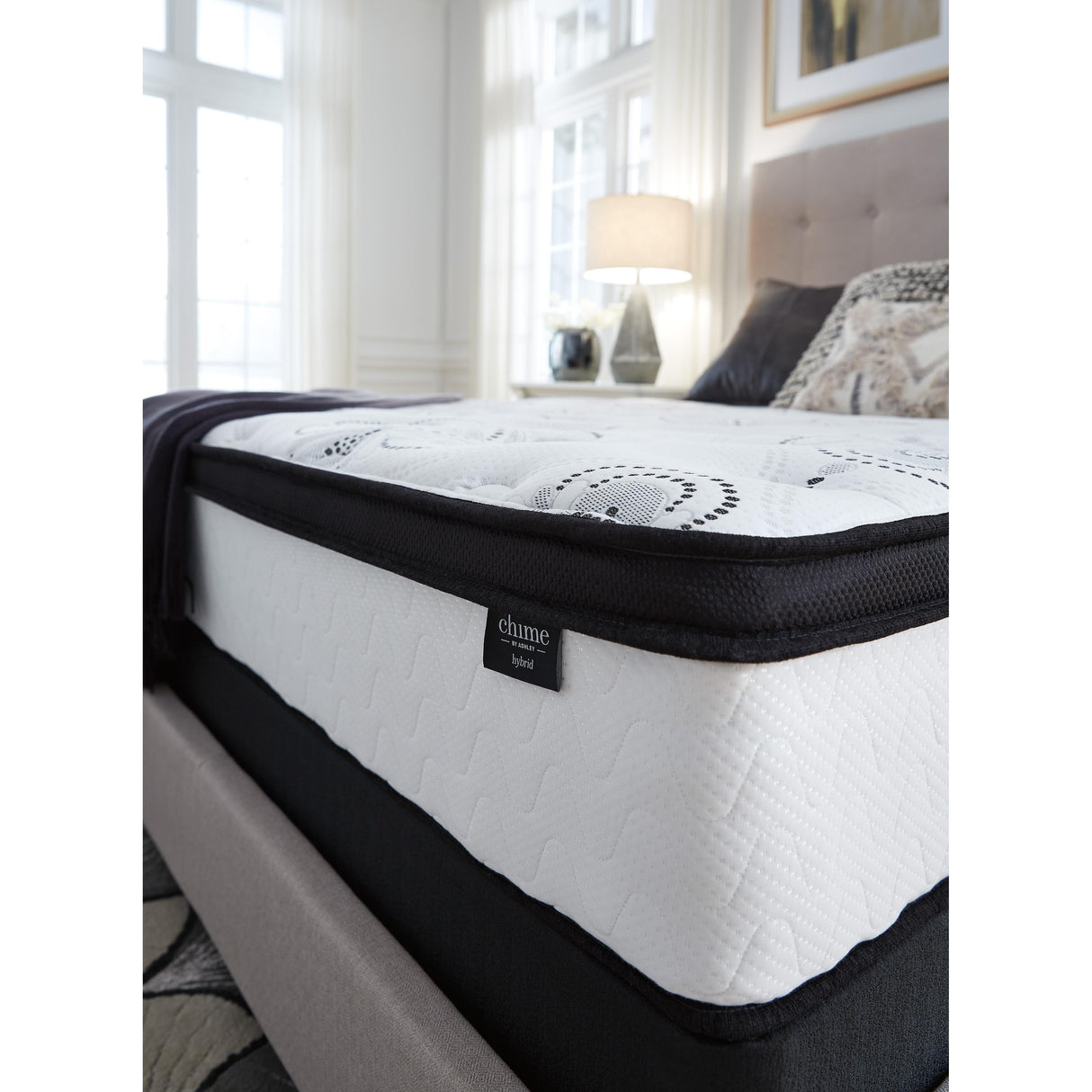  Sierra Sleep Chime 12 Inch Hybrid M69721 Full Mattress IMAGE 8