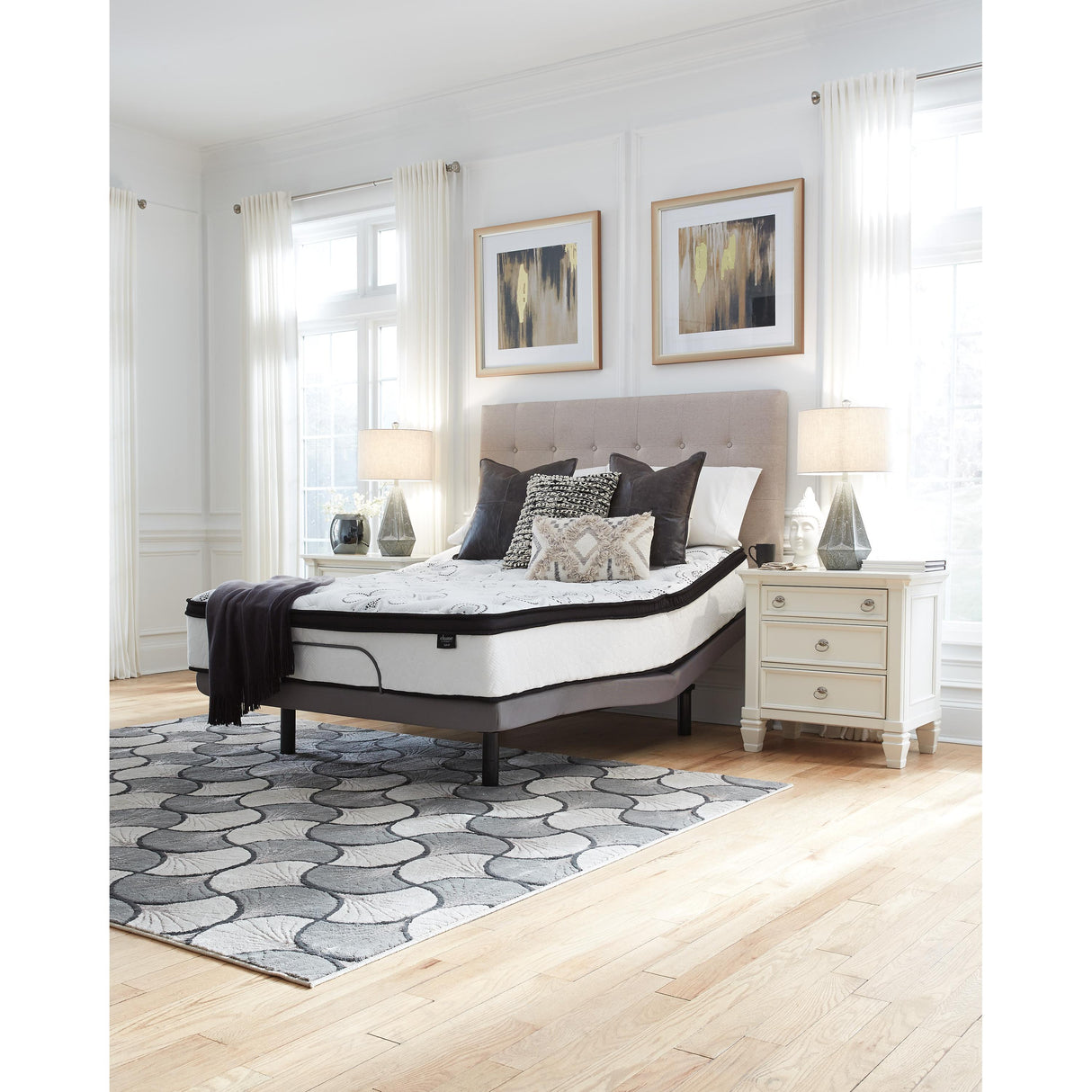  Sierra Sleep Chime 12 Inch Hybrid M69741 King Mattress IMAGE 10