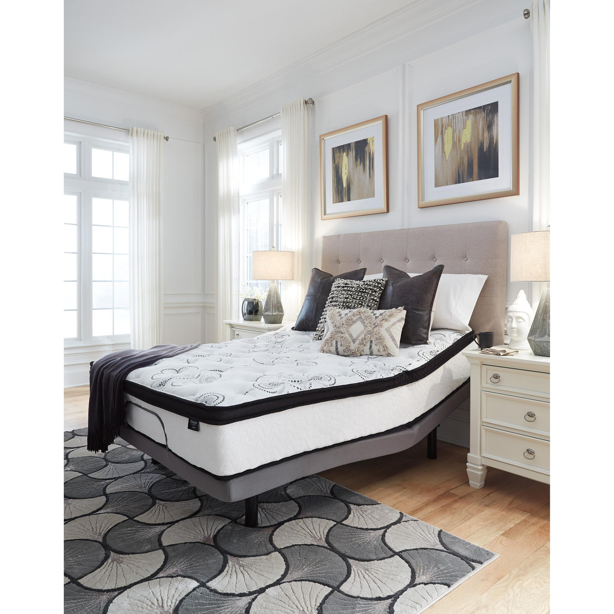  Sierra Sleep Chime 12 Inch Hybrid M69751 California King Mattress IMAGE 14