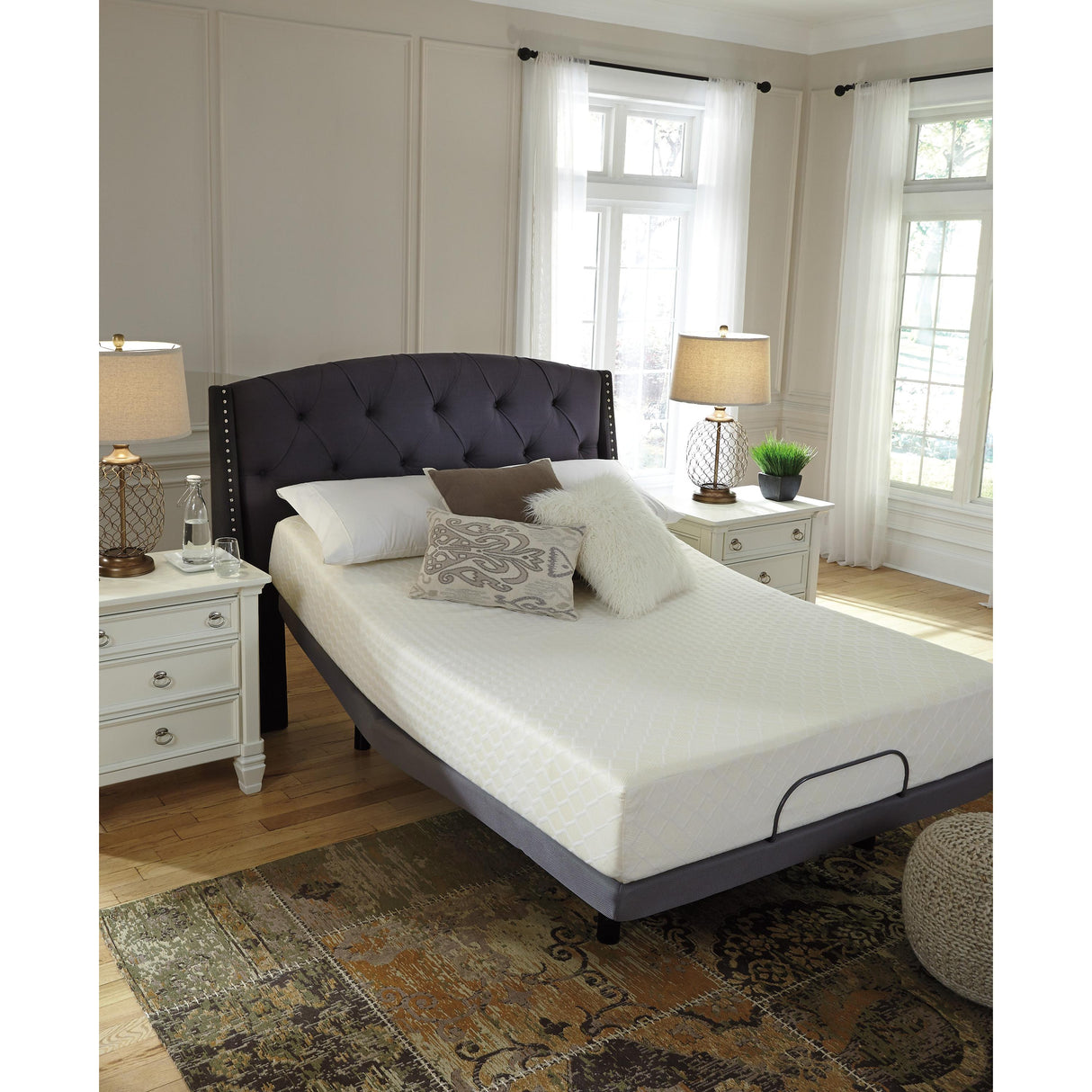  Sierra Sleep 10 Inch Chime Memory Foam M69911 Twin Mattress IMAGE 14