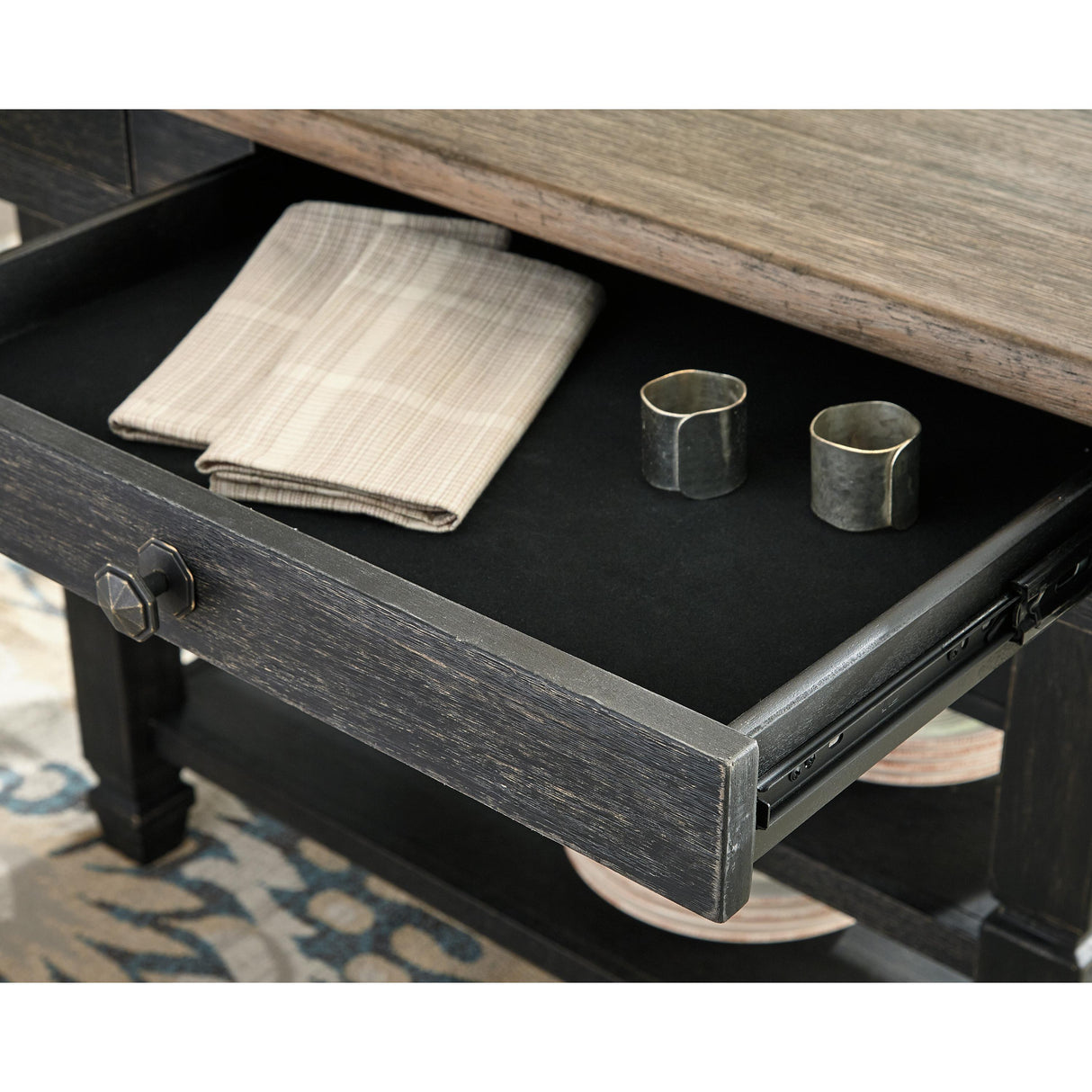  Signature Design by Ashley Tyler Creek Dining Table D736-25 IMAGE 2