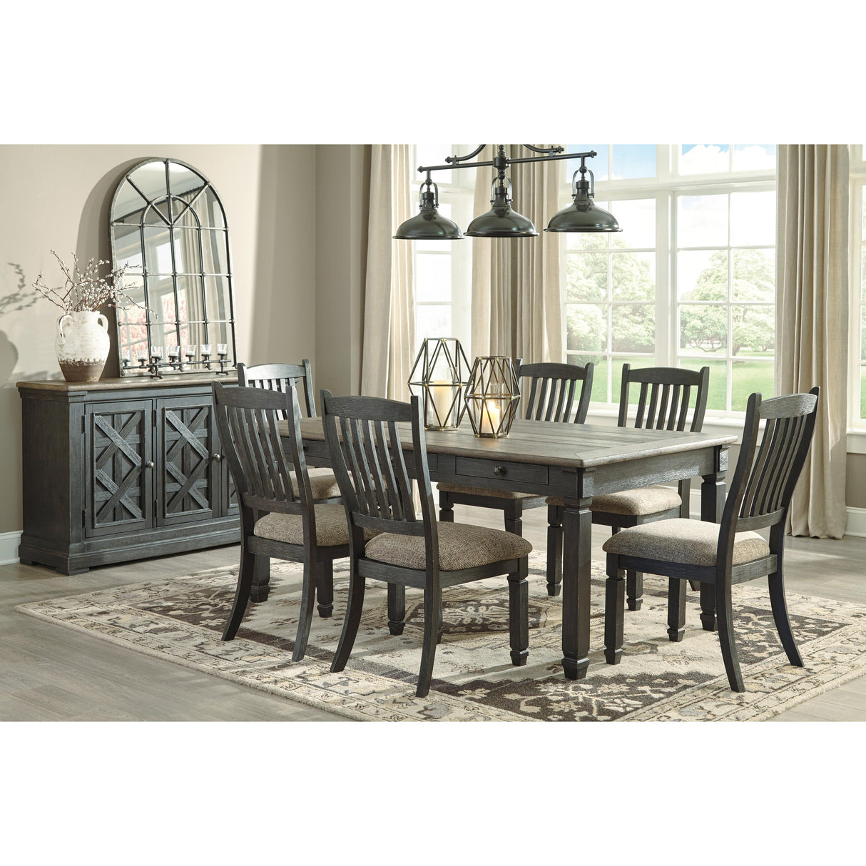  Signature Design by Ashley Tyler Creek Dining Table D736-25 IMAGE 6