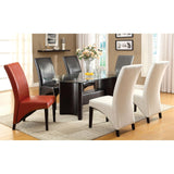  Furniture of America Madison Dining Chair CM3666GY-2PK IMAGE 3