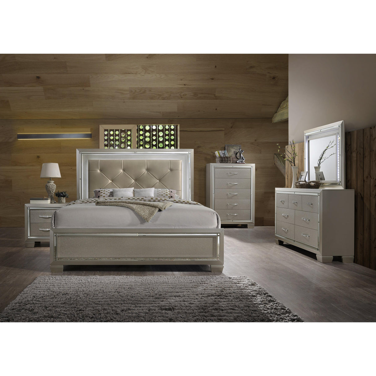  Elements International Platinum 7-Drawer Dresser LT100DR IMAGE 8