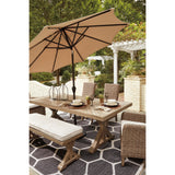  Signature Design by Ashley Beachcroft P791-600 Bench with Cushion IMAGE 8