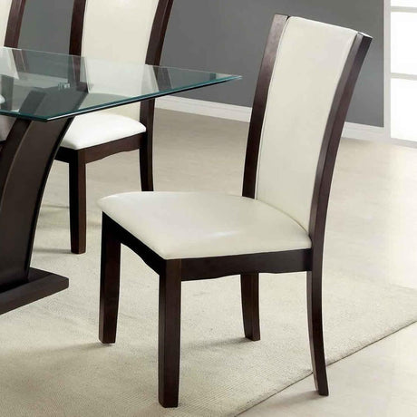  Furniture of America Manhattan CM3710WH-SC-2PK Side Chair IMAGE 1