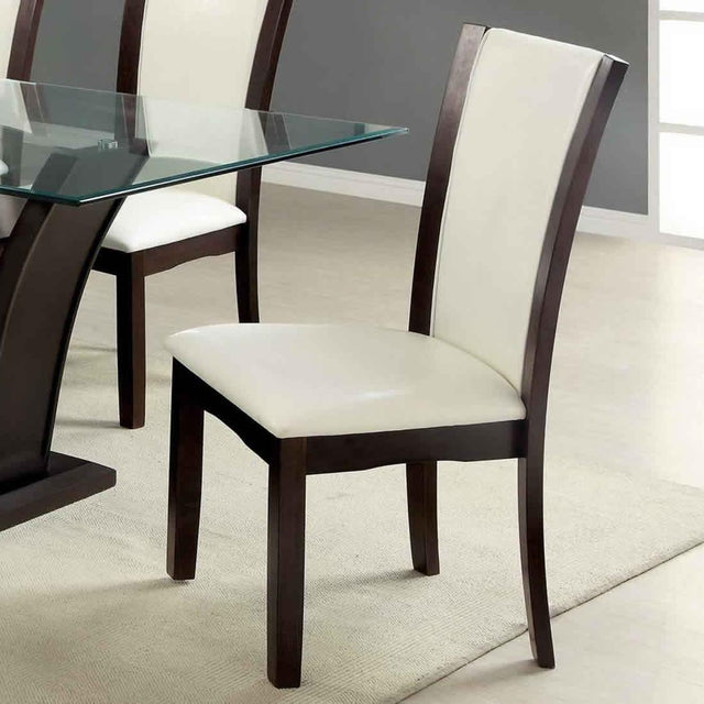  Furniture of America Manhattan CM3710WH-SC-2PK Side Chair IMAGE 1
