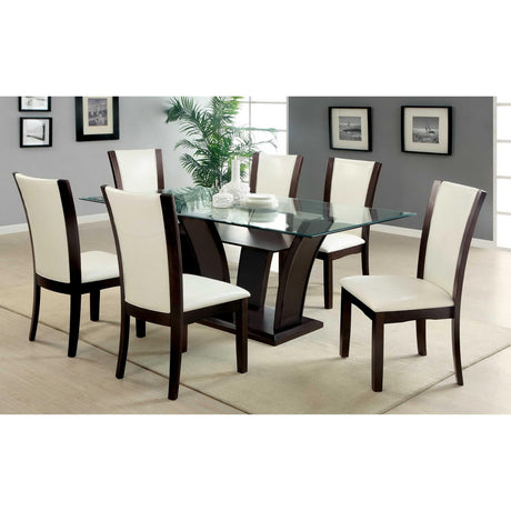  Furniture of America Manhattan CM3710WH-SC-2PK Side Chair IMAGE 3