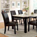  Furniture of America Gladstone Dining Table with Marble Top CM3823T IMAGE 4