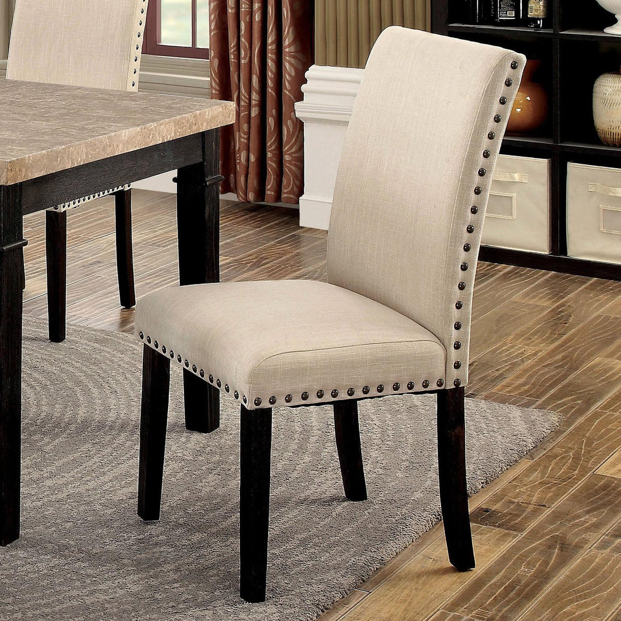  Furniture of America Dodson Dining Chair CM3466SC-2PK IMAGE 2