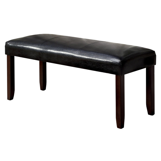  Furniture of America Brent Bench CM3984DK-BN IMAGE 1