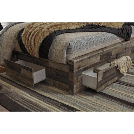  Benchcraft Derekson King Panel Bed with Storage B200-58/B200-56S/B200-60/B200-60/B100-14 IMAGE 4