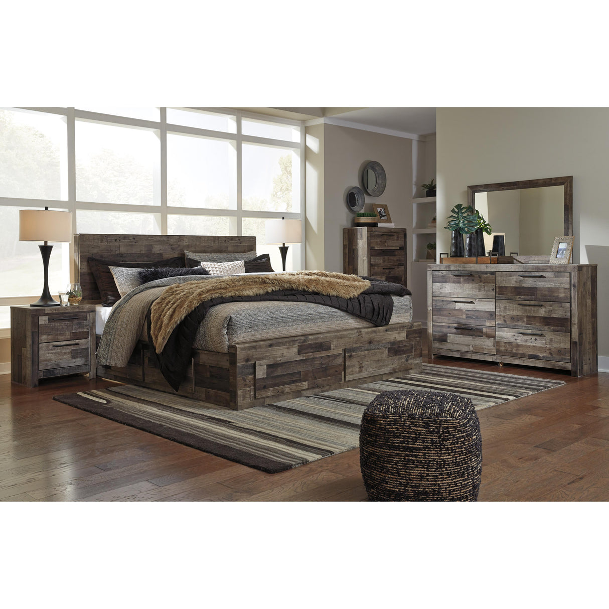  Benchcraft Derekson King Panel Bed with Storage B200-58/B200-56S/B200-60/B200-60/B100-14 IMAGE 7