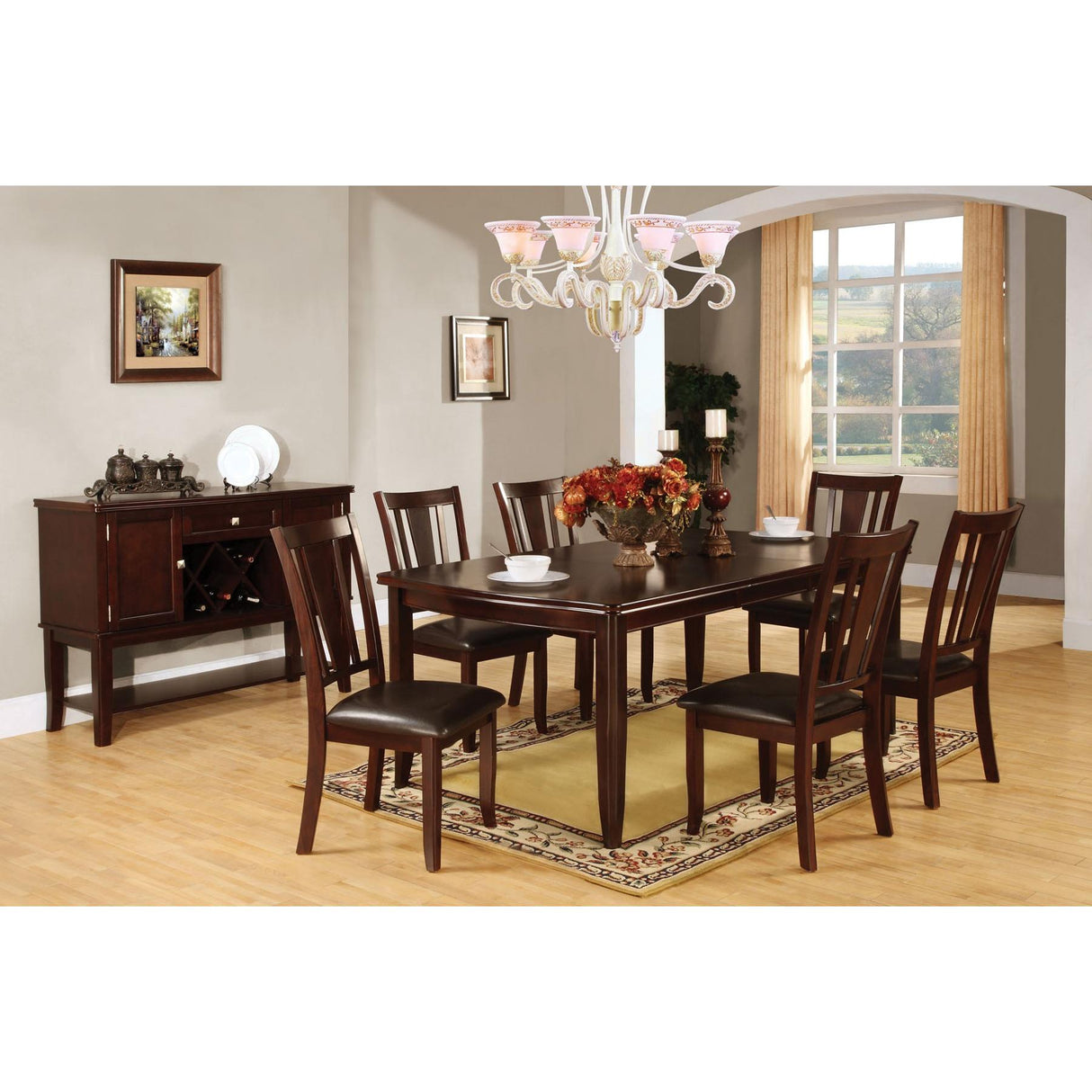  Furniture of America Edgewood CM3336SC-2PK Side Chair IMAGE 4
