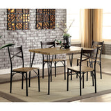  Furniture of America Banbury 3 pc Dinette CM3279T-43-5PK IMAGE 1