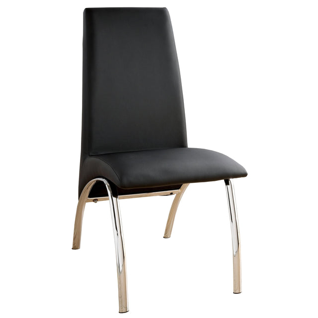  Furniture of America Wailoa CM8370BK-SC-2PK Side Chair IMAGE 1