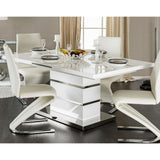 Furniture of America Midvale Dining Table with Pedestal Base CM3650T-TABLE IMAGE 2