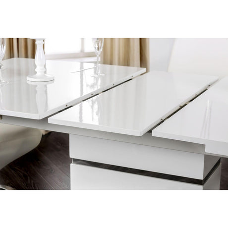  Furniture of America Midvale Dining Table with Pedestal Base CM3650T-TABLE IMAGE 5