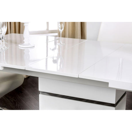  Furniture of America Midvale Dining Table with Pedestal Base CM3650T-TABLE IMAGE 6