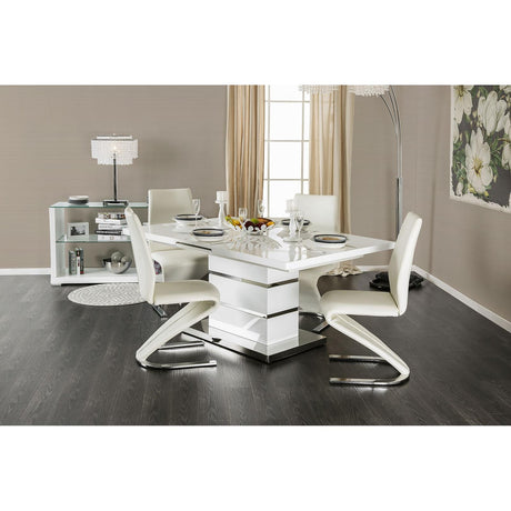  Furniture of America Midvale Dining Table with Pedestal Base CM3650T-TABLE IMAGE 7