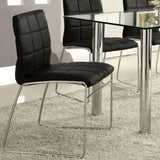  Furniture of America Kona CM8320BK-SC-2PK Side Chair IMAGE 1