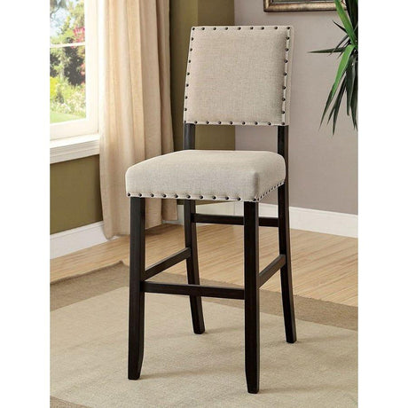  Furniture of America Sania CM3324BK-BC-2PK Bar Chair IMAGE 2