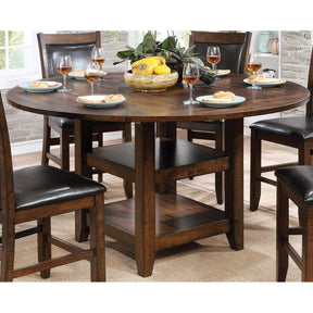  Furniture of America Meagan CM3152RPT Round Counter Height Table IMAGE 1