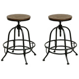  Furniture of America Silvia CM3803PC-2PK Counter Height Chair IMAGE 2