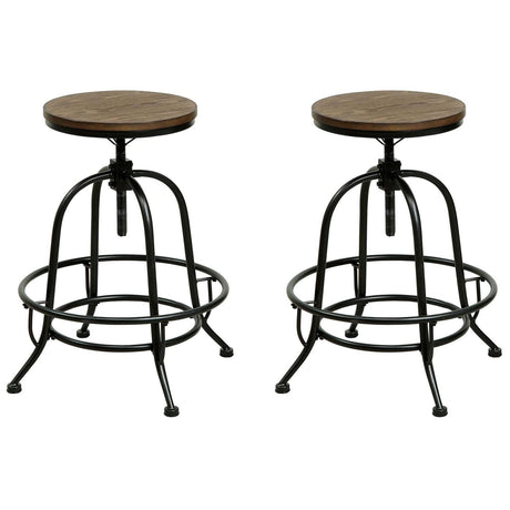  Furniture of America Silvia CM3803PC-2PK Counter Height Chair IMAGE 2