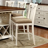 Furniture of America Sabrina CM3199WC-PC-2PK Counter Height Chair IMAGE 2