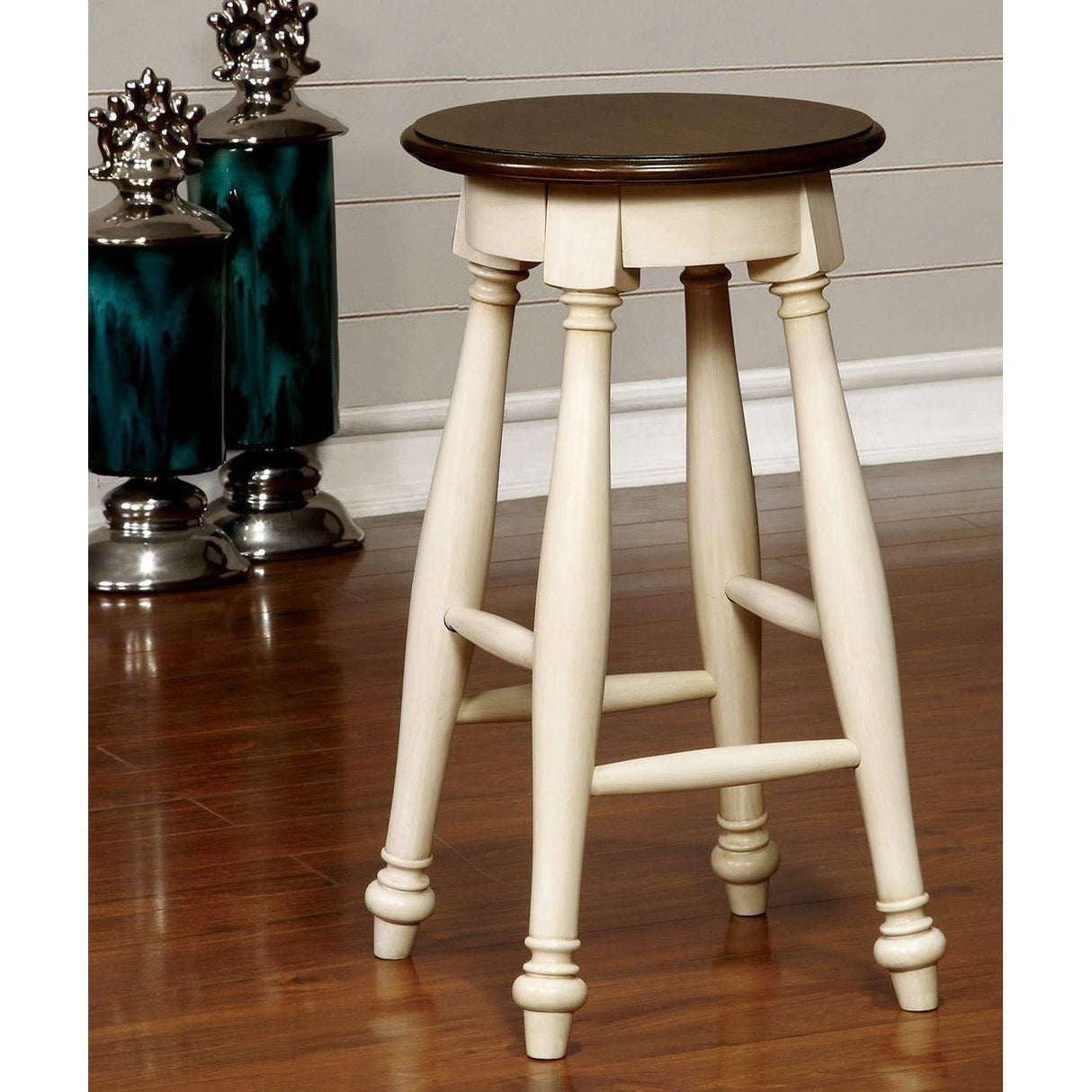  Furniture of America Sabrina CM3199WC-ST-2PK Counter Height Stool IMAGE 3
