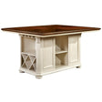  Furniture of America Sabrina CM3199WC-PT Counter Height Table IMAGE 1