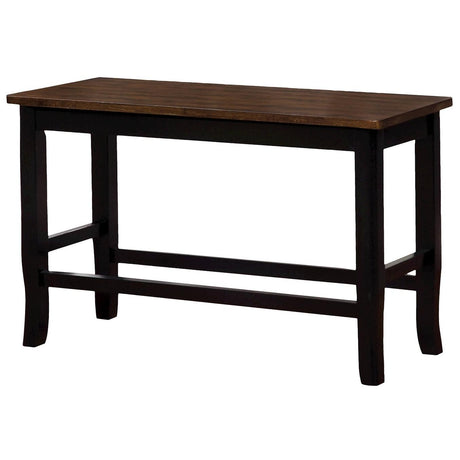  Furniture of America Dover Counter Height Bench CM3326BC-PBN IMAGE 1