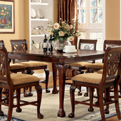  Furniture of America Petersburg CM3185PT Counter Height Table IMAGE 1