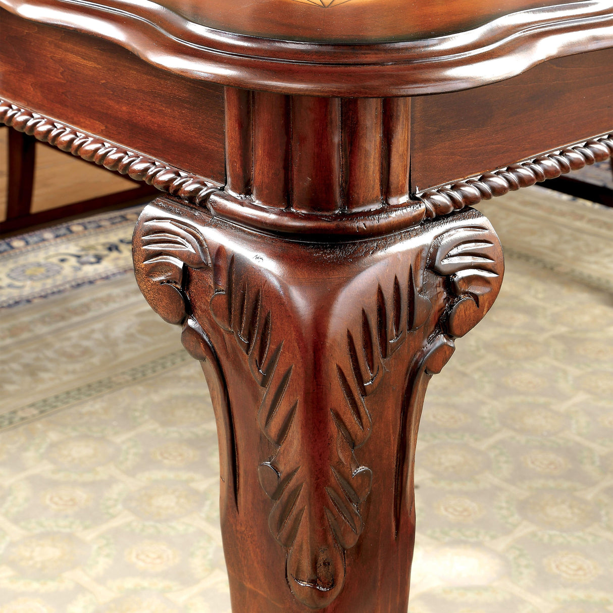  Furniture of America Petersburg CM3185PT Counter Height Table IMAGE 5