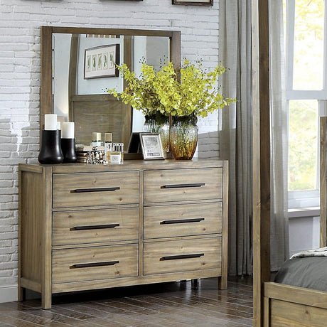  Furniture of America Garland Dresser Mirror CM7355M IMAGE 3