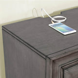  Furniture of America Brandt 3-Drawer Nightstand CM7302GY-N IMAGE 4