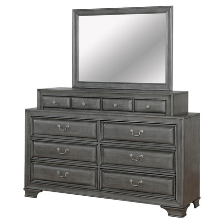  Furniture of America Brandt 10-Drawer Dresser CM7302GY-D IMAGE 2