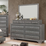  Furniture of America Brandt 10-Drawer Dresser CM7302GY-D IMAGE 3