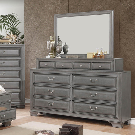 Furniture of America Brandt Dresser Mirror CM7302GY-M IMAGE 3