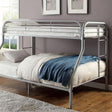  Furniture of America Kids Beds Bunk Bed CM-BK931SV-TF IMAGE 1