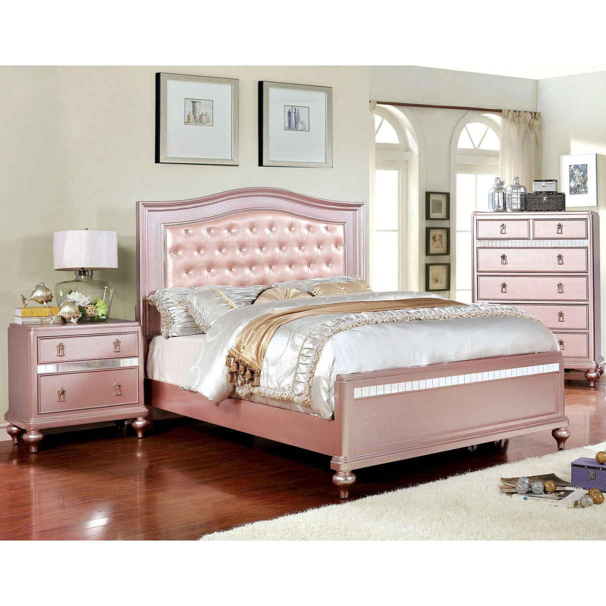  Furniture of America Ariston CM7171RG-T Twin Bed IMAGE 3